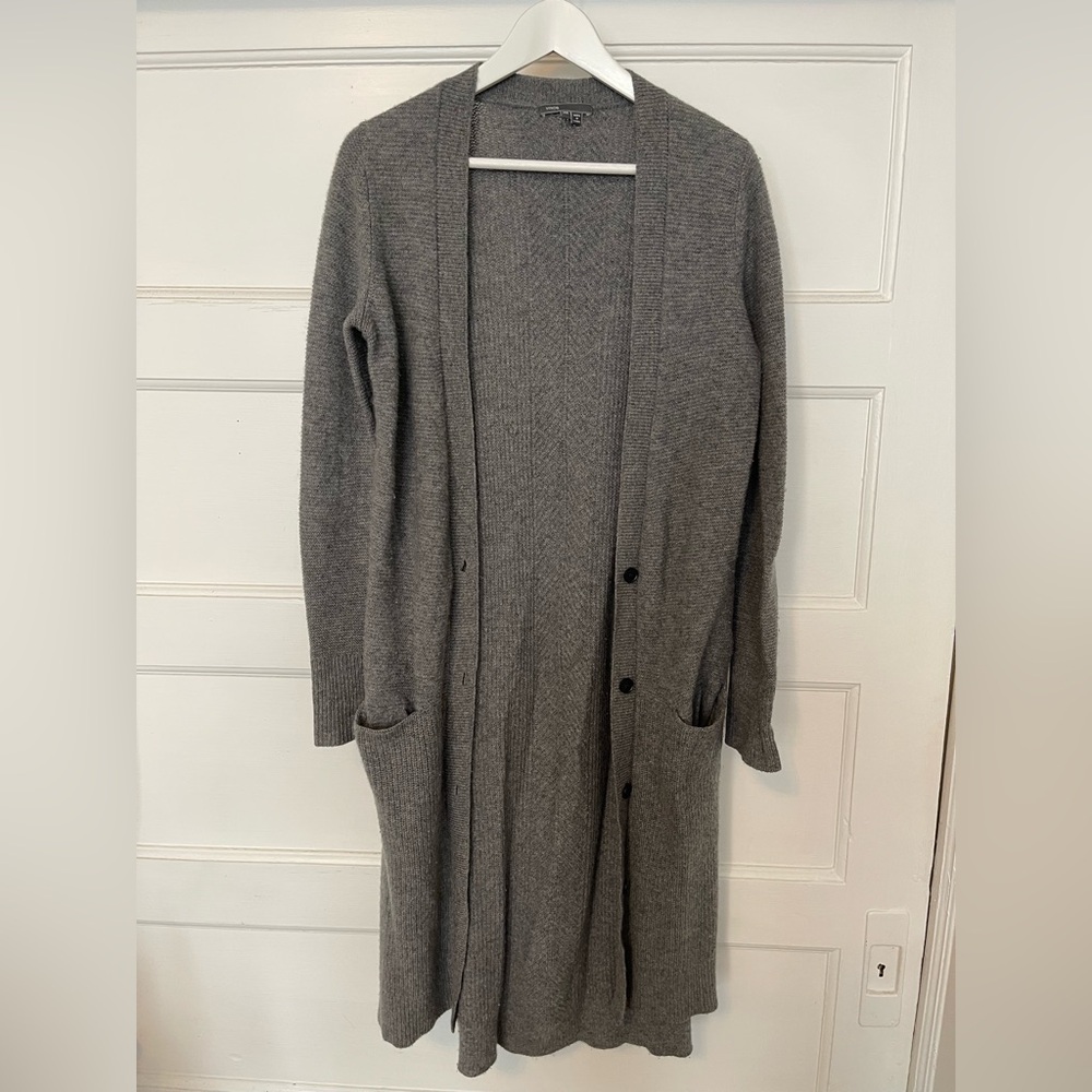 VINCE Cashmere Long Cardigan